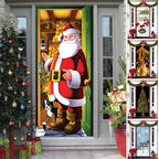 FestiveFront Door Cover™ — Turn Every Entrance into an Instant Holiday Showstopper (1 ) - Christmas | Zavonix