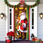 FestiveFront Door Cover™ — Turn Every Entrance into an Instant Holiday Showstopper (13 ) - Christmas | Zavonix