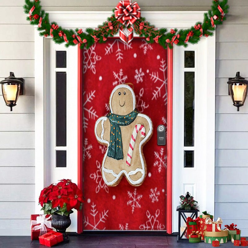 FestiveFront Door Cover™ — Turn Every Entrance into an Instant Holiday Showstopper (19 ) - Christmas | Zavonix