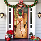 FestiveFront Door Cover™ — Turn Every Entrance into an Instant Holiday Showstopper (6 ) - Christmas | Zavonix