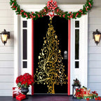 FestiveFront Door Cover™ — Turn Every Entrance into an Instant Holiday Showstopper (9 ) - Christmas | Zavonix