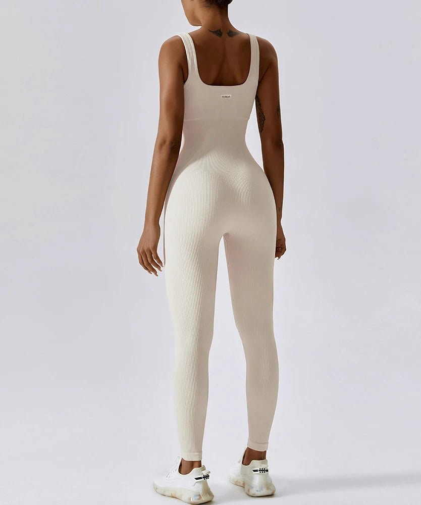 FierceFit Bodysuit™ — Harness Unstoppable Confidence and Comfort That Moves With You (BROWN M) - | Zavonix