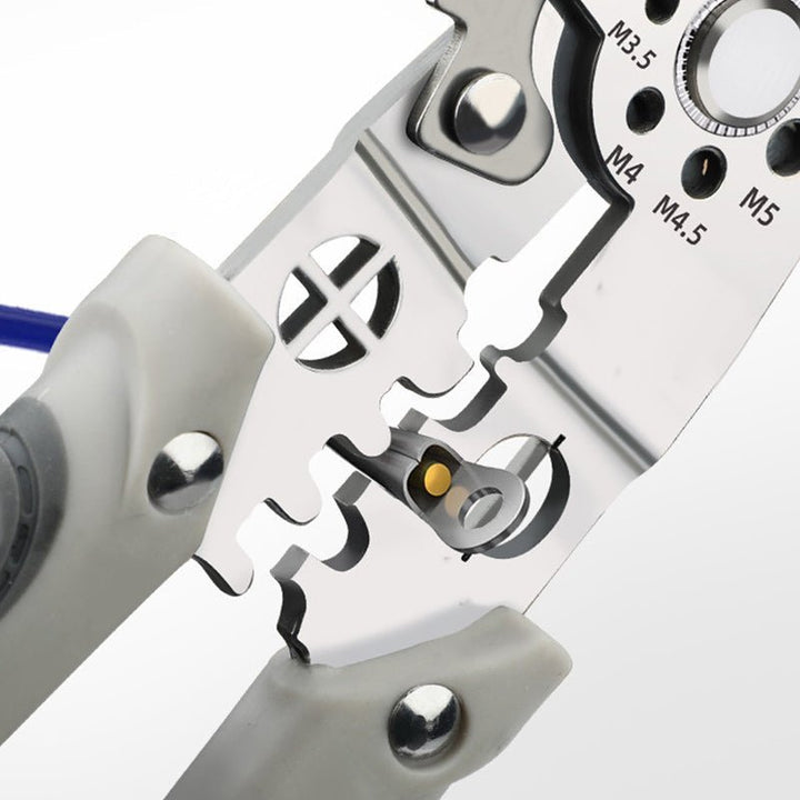 Filo Wire Tool | 3-in-1 Wire Stripper, Cutter, Crimper - Durable Carbon Steel