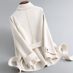 FineMerra Wool Coat (Camel XS) - | Zavonix