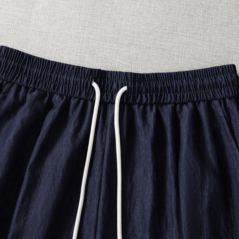 Finley — Lightweight Linen Shorts with Vintage Lace Trim (XS ) - | Zavonix