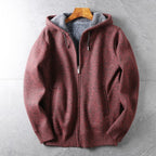 Finnwood — Heavyweight Cotton Hoodie with Plush Soft Lining (Red S) - | Zavonix