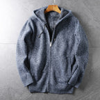 Finnwood — Heavyweight Cotton Hoodie with Plush Soft Lining (Blue S) - | Zavonix