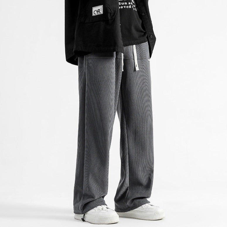 Fintor — Breathable Corduroy Pants with Adjustable Waist for Comfort (Coffee 3XL) - | Zavonix