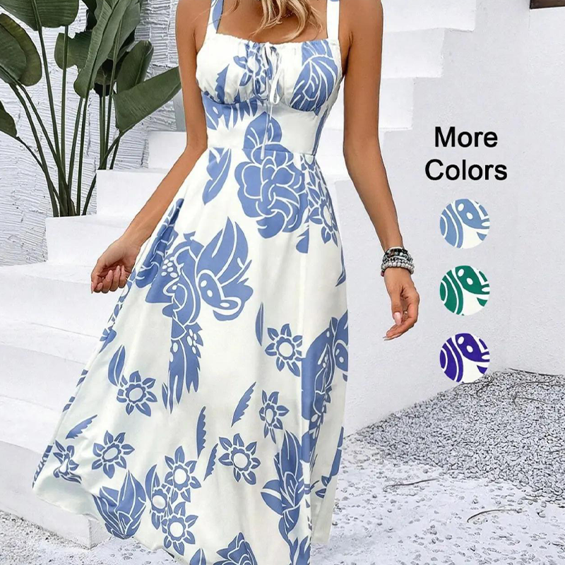 Fiona Floral A Line Sundress Product Image 02