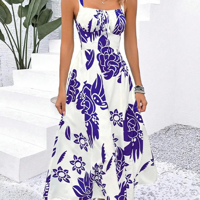 Fiona Floral A Line Sundress Product Image 03