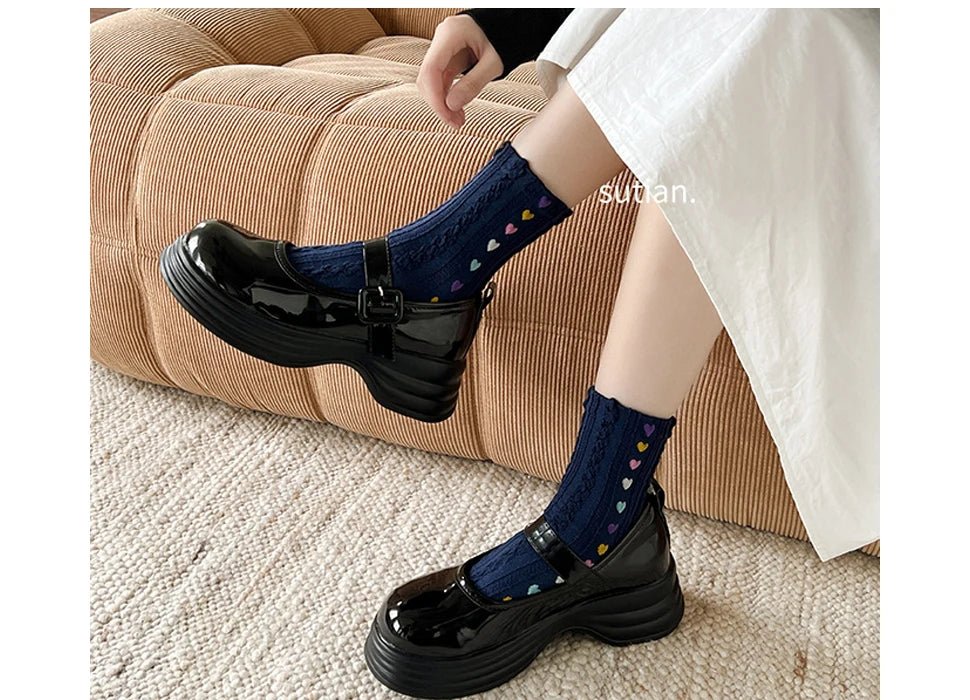 Five - Toe Cotton Blend Socks — Breathable Mid - Crew with Odor Defense (black EU35 - 39) - | Zavonix