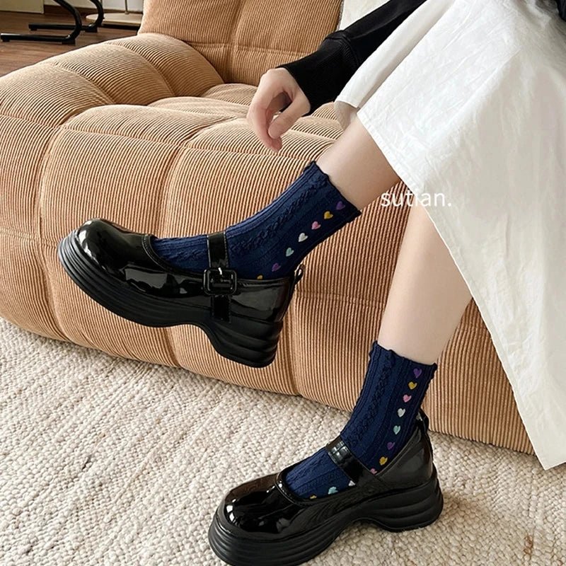 Five - Toe Cotton Blend Socks — Breathable Mid - Crew with Odor Defense (black EU35 - 39) - | Zavonix