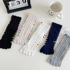 Five - Toe Cotton Blend Socks — Breathable Mid - Crew with Odor Defense (black EU35 - 39) - | Zavonix