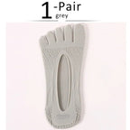 Five - Toe Flex Socks — Breathable Low - Profile Casual Socks for Men (Brown ) - | Zavonix