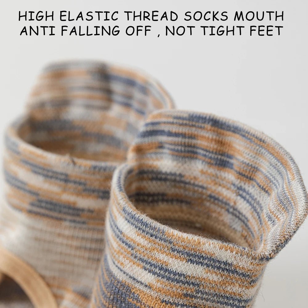 Five - Toe Grip Socks — Anti - Slip Breathable Yoga Socks with Odor Control (blue EU34 - 49 US4.5 - 8) - | Zavonix