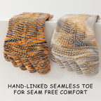 Five - Toe Grip Socks — Anti - Slip Breathable Yoga Socks with Odor Control (blue EU34 - 49 US4.5 - 8) - | Zavonix