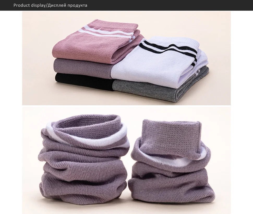 Five - Toe Low - Cut Socks — Breathable Cotton - Blend with Moisture Control (1 Pair pink EU 35 - 39 / US 5 - 8.5) - | Zavonix