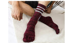 Five - Toe Moisture - Wicking Socks — Breathable Cotton Blend for Fresh Feet - Zavonix