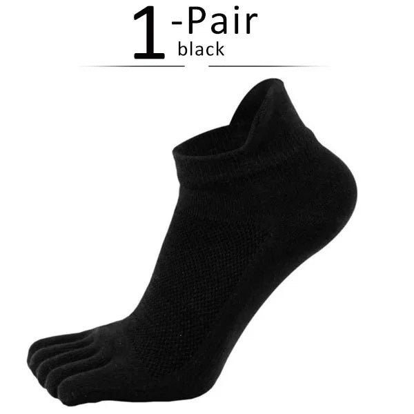 Five Toe Separation Socks — Breathable Athletic Low - Cut for Men - Zavonix