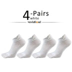 Five Toe Separation Socks — Breathable Athletic Low - Cut for Men (WHITE EU 38 - 44(US 6 - 10)) - | Zavonix