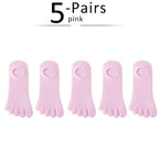 Five Toe Socks — Breathable Cotton Blend for Comfortable Feet (Khaki EU35 - 39) - | Zavonix