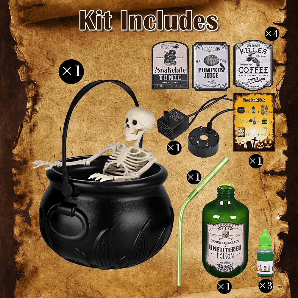 Flame Witch Cauldron™ — Command Dark Magic and Captivate Every Gaze Tonight (Flame Witch Cauldron ) - | Zavonix