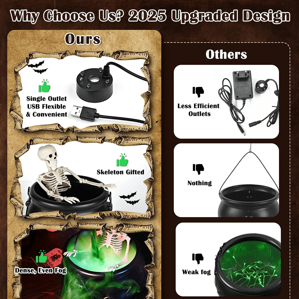 Flame Witch Cauldron™ — Command Dark Magic and Captivate Every Gaze Tonight (Flame Witch Cauldron ) - | Zavonix