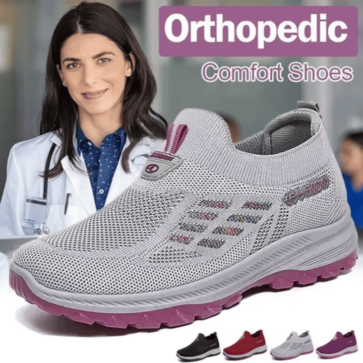 Flexease Womens Mesh Slip On Support Shoes Product Image 02