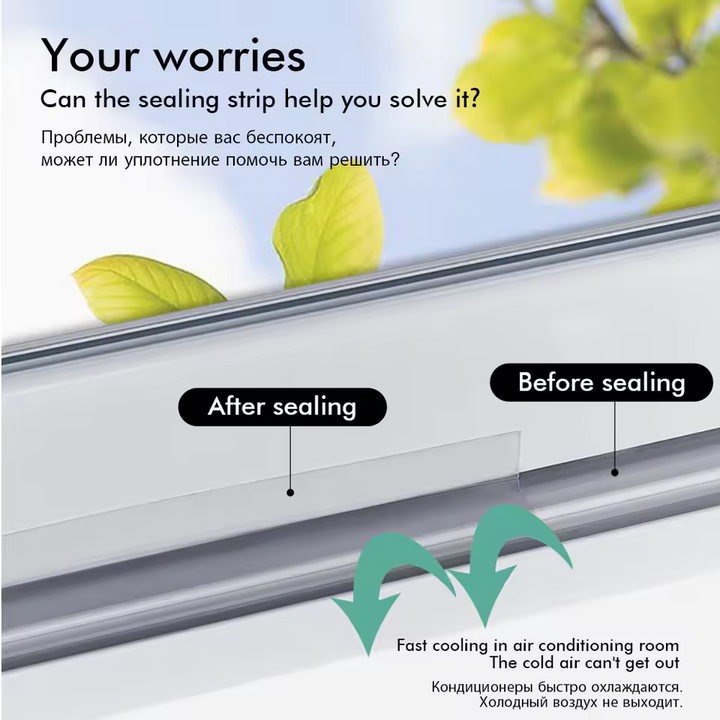 Flexible Silicone Door Window Seal Strip Product Image 03