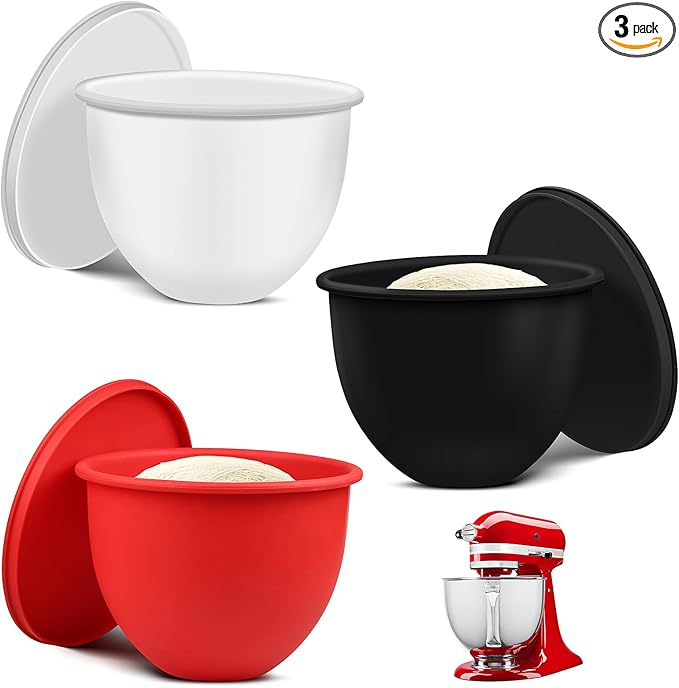 FlexiMix – Silicone Liner Attachment for KitchenWave Tilt - Head Mixers (3 pcs ) - | Zavonix