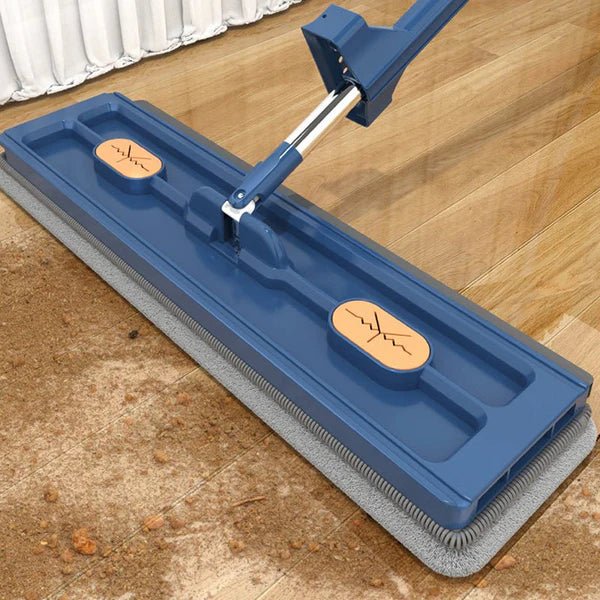 FlexiMop™ - 360° Mop with Self - Wringing Handle (Blue 4) - Homegoods | Zavonix