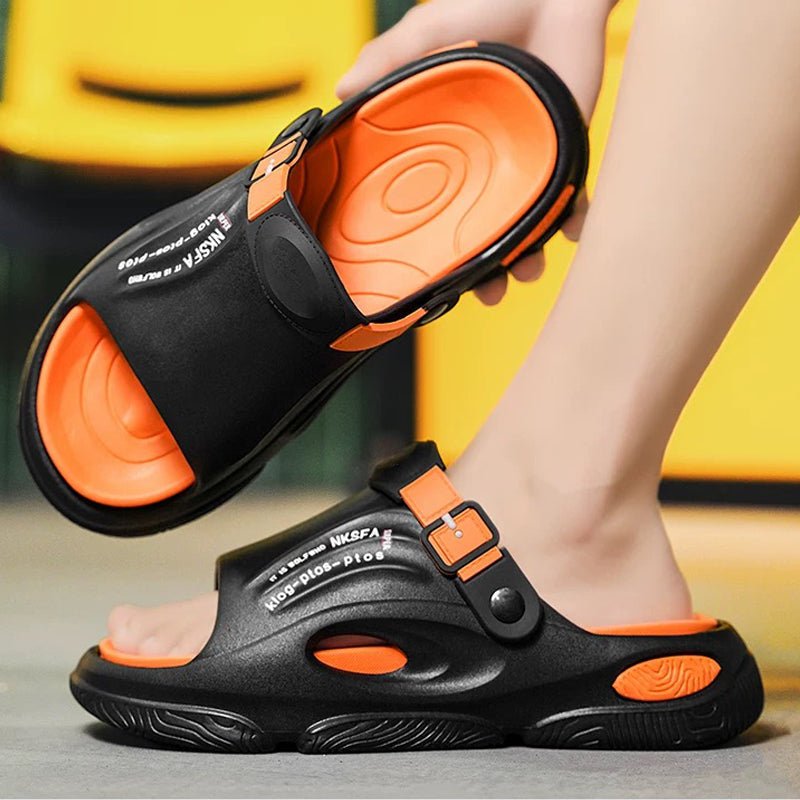 FlexiStride™ — Transform Your Feet with Unmatched Comfort and Confidence (Black - Orange 38 - 39) - Kleidung & Accessoires | Zavonix