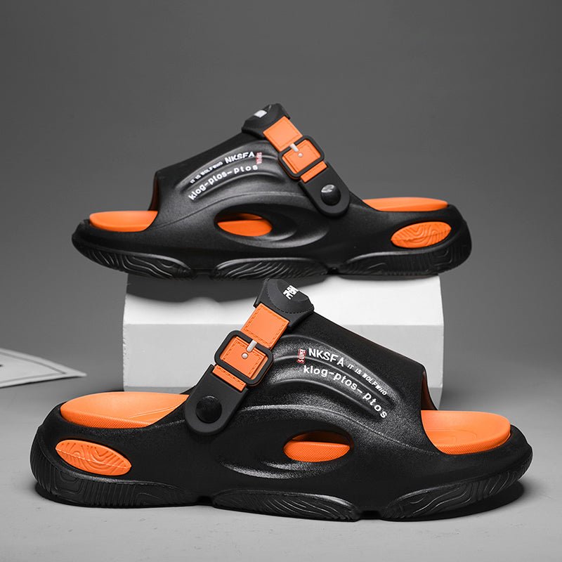 FlexiStride™ — Transform Your Feet with Unmatched Comfort and Confidence (Black - Orange 38 - 39) - Kleidung & Accessoires | Zavonix