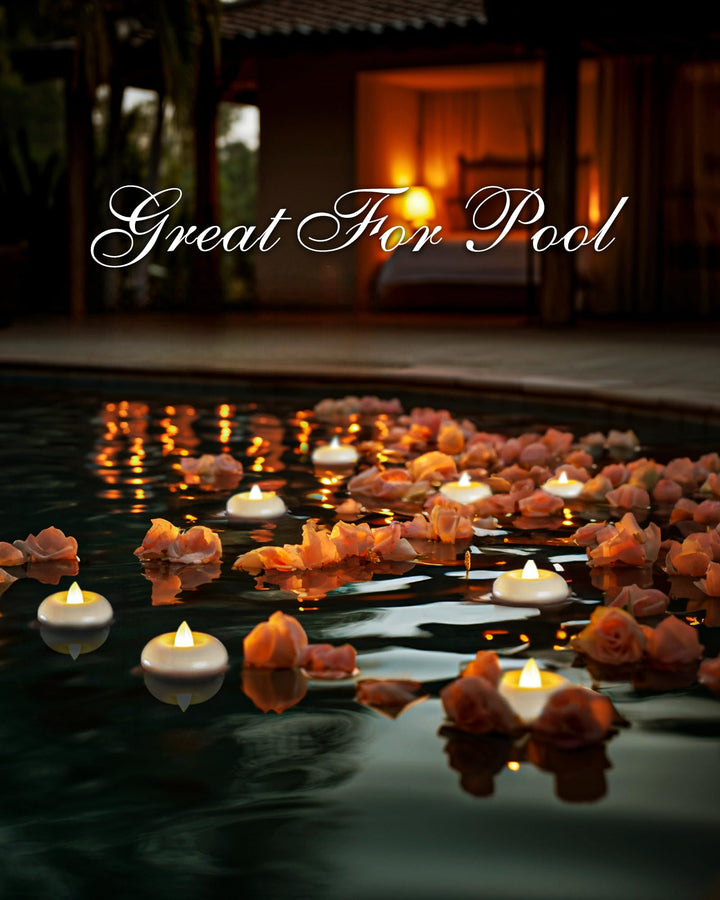 Floating Led Candle Set Soft White Product Image 06