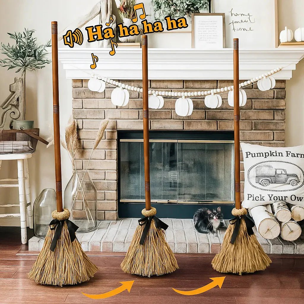 Floating Sorcerer’s Broom – Responds to Sounds & Touches with Laughter and Movement ( ) - | Zavonix