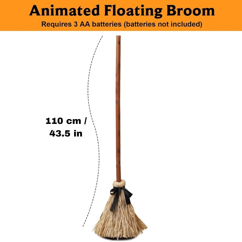 Floating Sorcerer’s Broom – Responds to Sounds & Touches with Laughter and Movement ( ) - | Zavonix