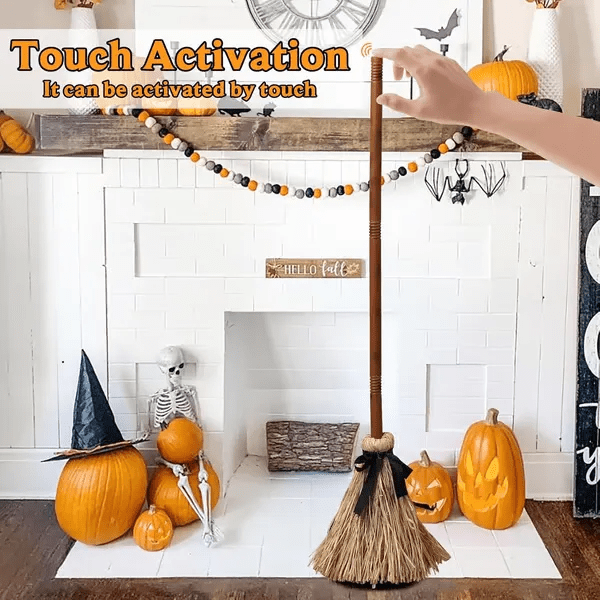 Floating Sorcerer’s Broom – Responds to Sounds & Touches with Laughter and Movement ( ) - | Zavonix