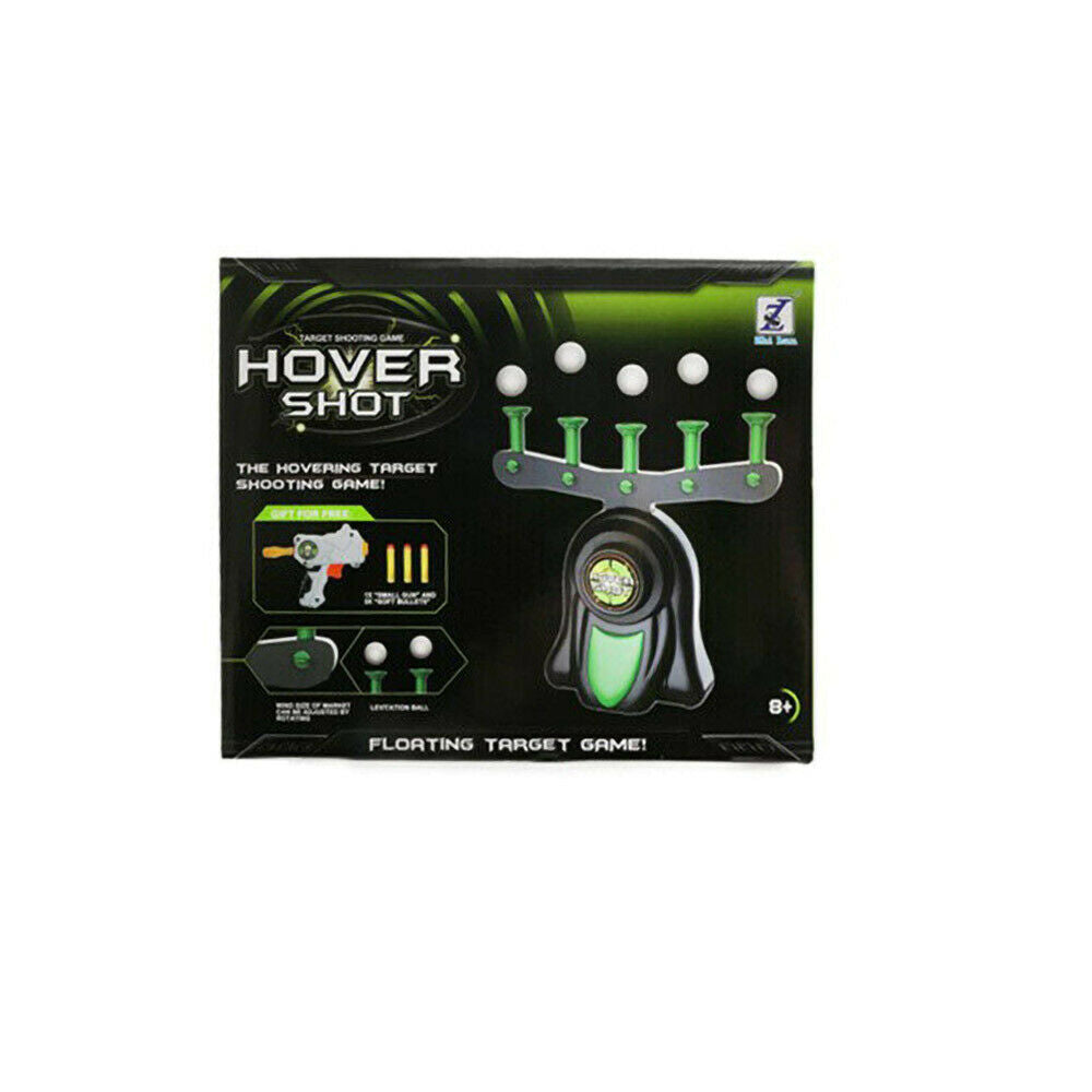 Black and green retail box for the floating target shooting game