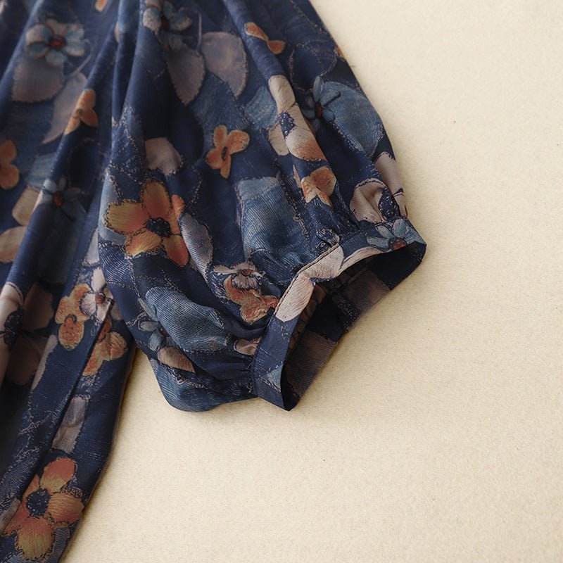 FLORAL BLOUSE (XS ) - | Zavonix