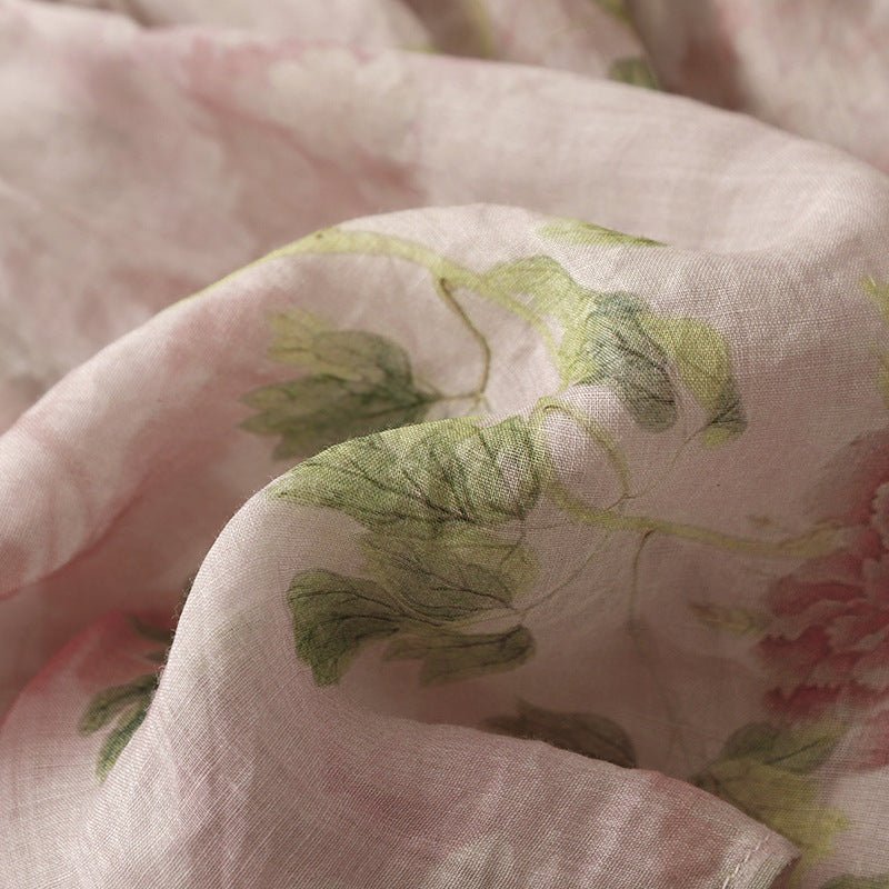 FLORAL TEXTURE BLOUSE (XS ) - | Zavonix