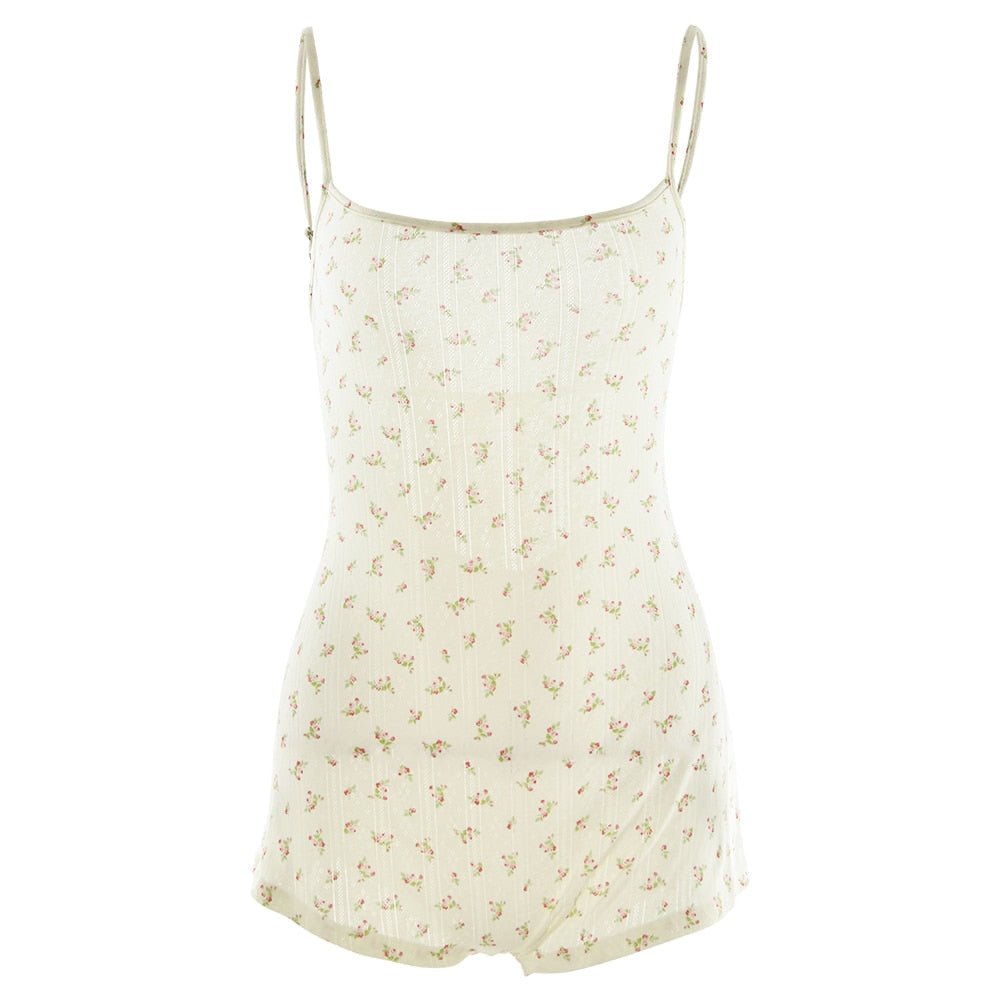 Florielle Lace-Up Floral Playsuit product image 8