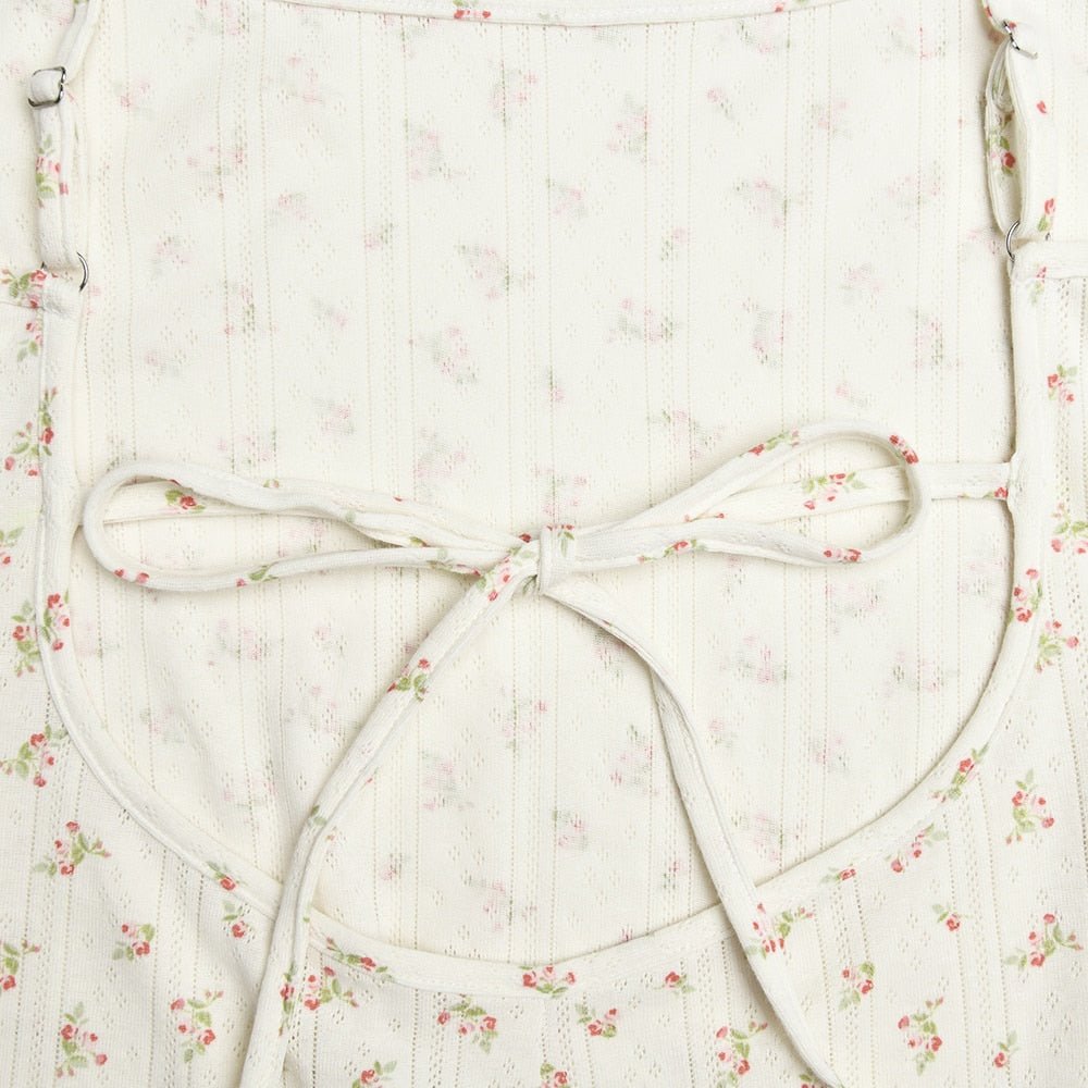 Florielle Lace-Up Floral Playsuit product image 9