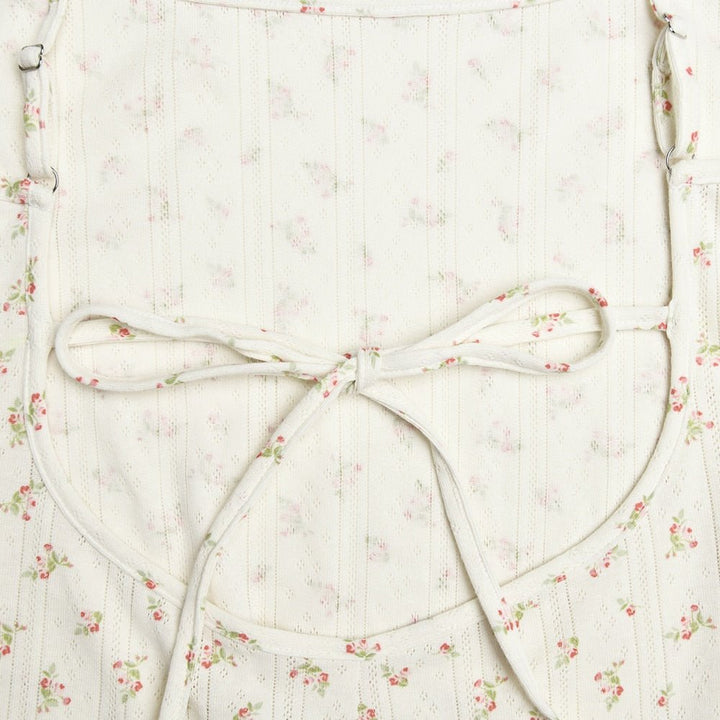 Florielle Lace-Up Floral Playsuit product image 9