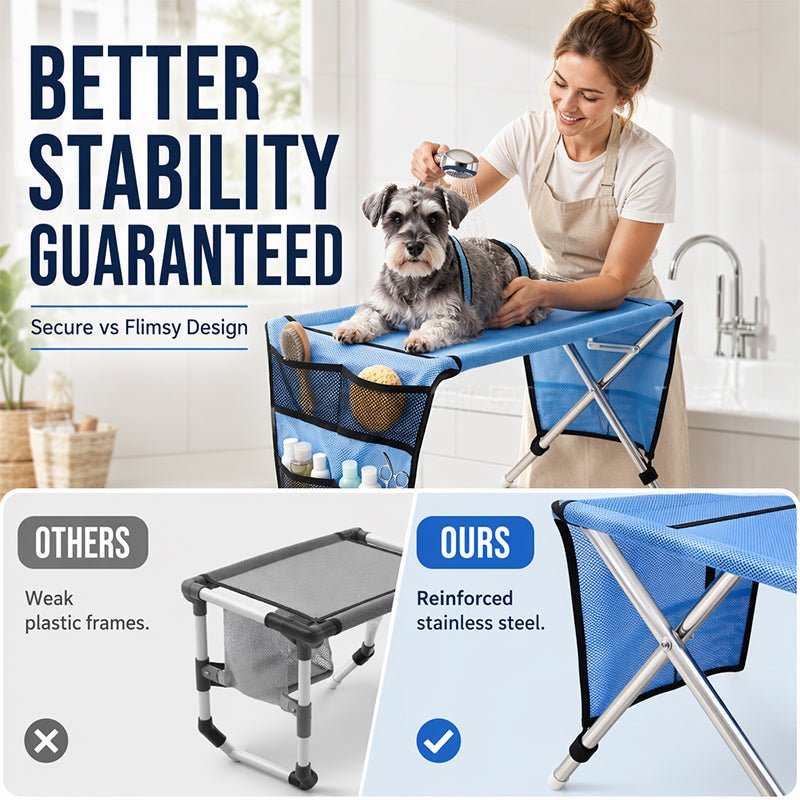 Foldable Pet Grooming Table Hammock Product Image 05