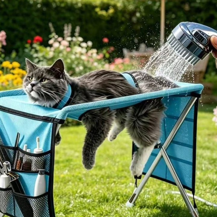 Foldable Pet Grooming Table Hammock Product Image 08