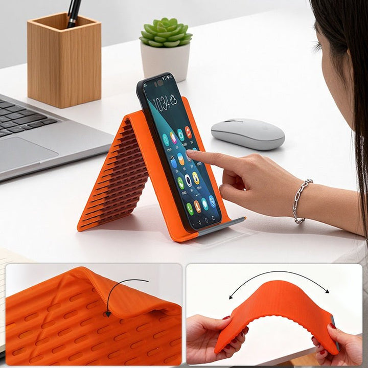 Foldease Bendable Device Stand Silicone Grip Product Image 01