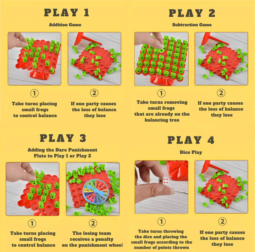 Frog Stack Balance Skill Game Product Image 06