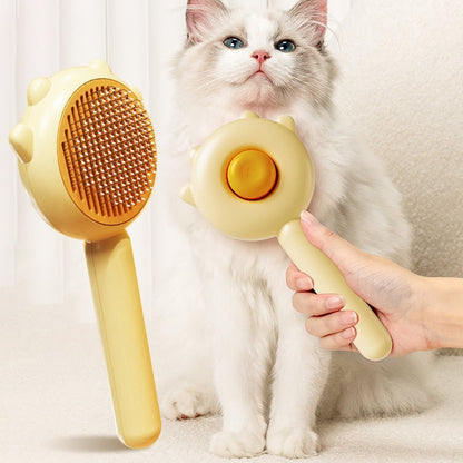 FurEase — Brosse lissante autonettoyante pour chats et chiens