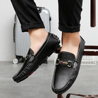 Gardo Hide slip - ons (Black US 6 / EU 38) - | Zavonix