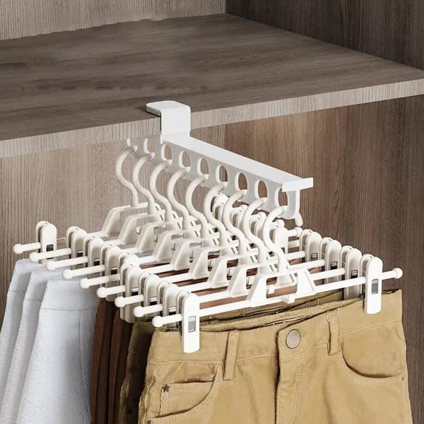 GarmaFlex™ - Expandable Garment Hanger (Gray ) - Ausziehbare Schiebehängestange | Zavonix